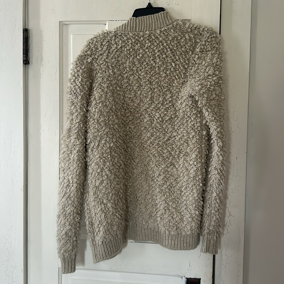 aerie fuzzy cardigan size small - Picture 6 of 6